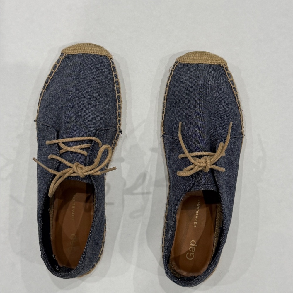 GAP Denim Blue Loafers size 8